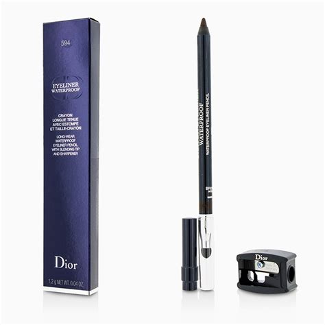 dior eyeliner waterproof brown|dior waterproof eyeliner pencil review.